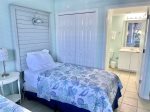 2nd Bedroom - 2 Twin Beds - Attached Full Bathroom